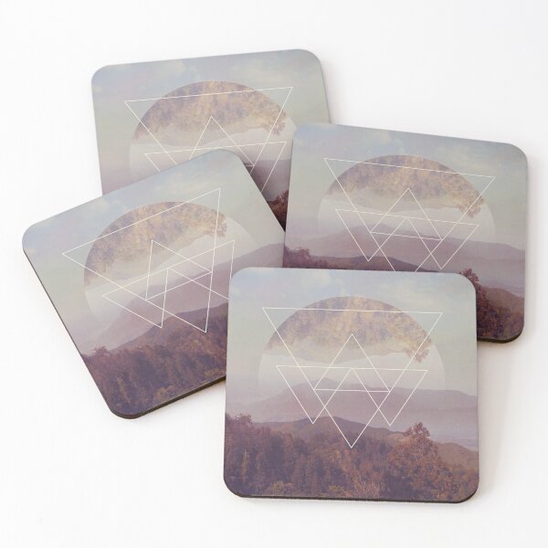 Item preview, Forest View With Mountains, Modern Design  designed and sold by ArtPau.