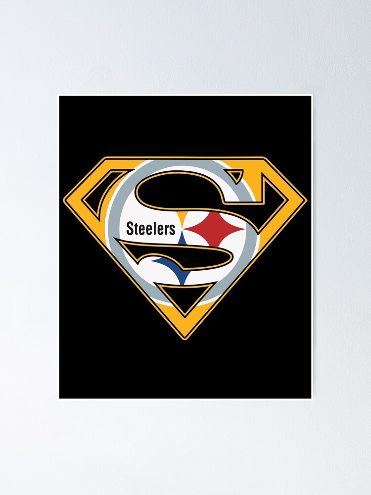 Pittsburgh Steelers Men Of Steel 1995 Poster – Vintage Poster Plaza