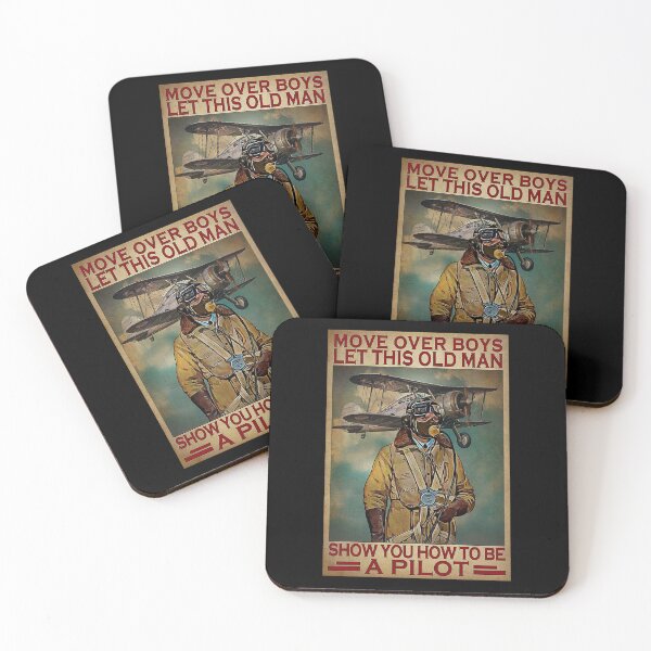 Item preview, Move over boys let this old man show you how to be a pilot designed and sold by SaoirseNeid.