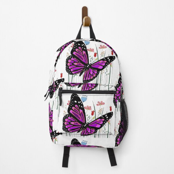 Item preview, Purple Butterfly with flowers birthday party designed and sold by LGMmugsdesign.