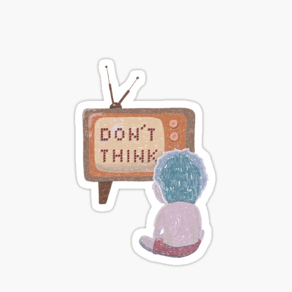 Item preview, Don’t think designed and sold by MindfulReminder.