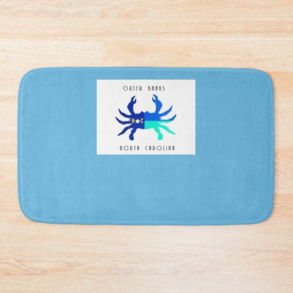 Item preview, Nautical NC Crab    (Outer Banks NC) Sticker designed and sold by SandraMaisinger.