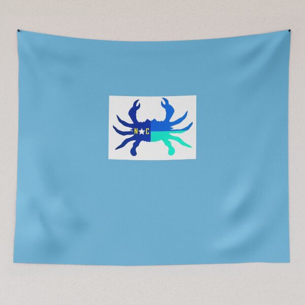 Item preview, Nautical NC CRAB Sticker designed and sold by SandraMaisinger.