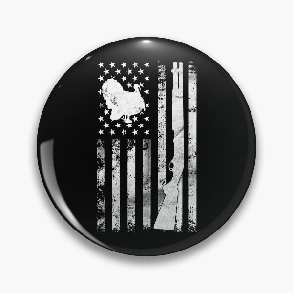 Item preview, Turkey Hunting Flag Tee Hunters Hunting designed and sold by RachaelEliezer.