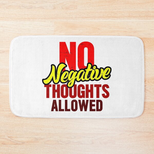 Item preview, No negative thoughts allowed designed and sold by SnowCristal2021.