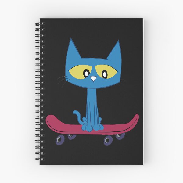 Item preview, blue cat skateboarding Cap designed and sold by MargaretBuildin.