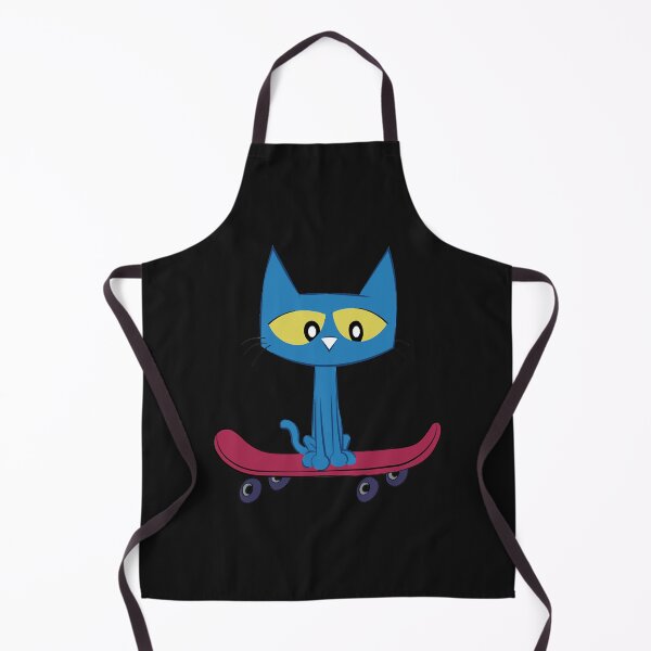 Item preview, blue cat skateboarding Cap designed and sold by MargaretBuildin.