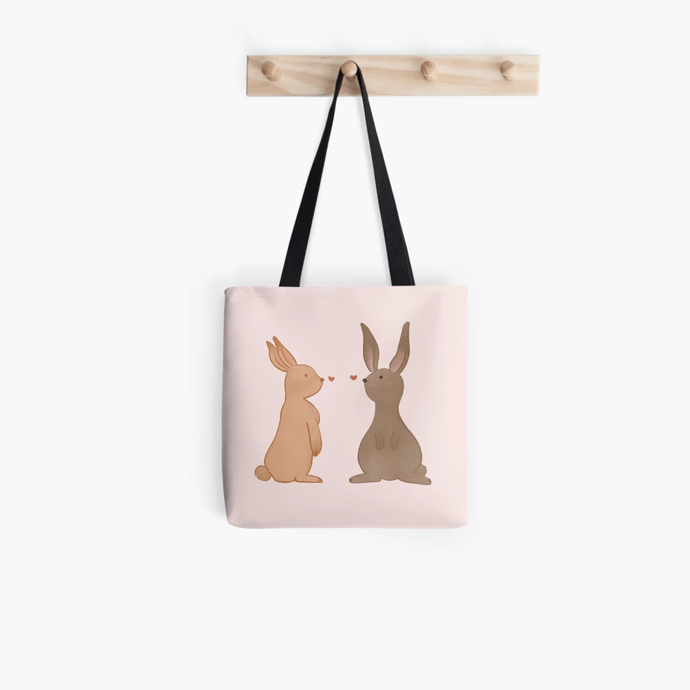 Bunny Buddies <3 Tote Bag for Sale by hirunidesigns