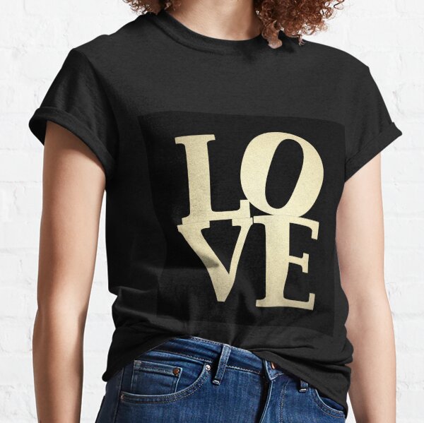 Love Park Philadelphia Sign Classic T-Shirt