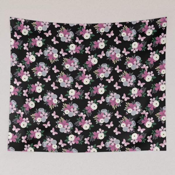 Item preview, Floral and butterfly pattern - Springtime designed and sold by FunnyChameleon.