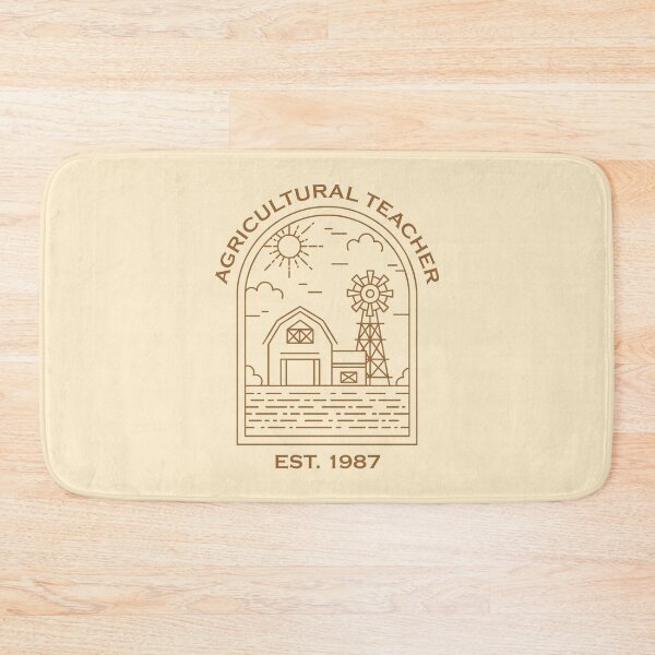Item preview, Agricultural Teacher Aesthetic Line Art designed and sold by FebsProjects.