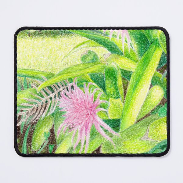 Item preview, Pink Bromeliads Flowers designed and sold by YuNikDraw.
