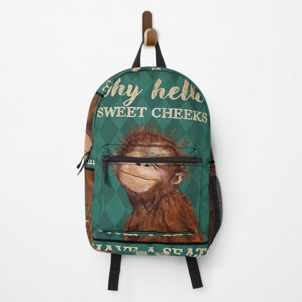 Item preview, Why hello sweet cheeks have a seat monkey lover designed and sold by KravecUziel.