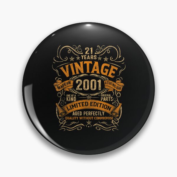 Item preview, 21 Years Old Vintage 2001 21st Birthday Men Women  designed and sold by AnitaBice.