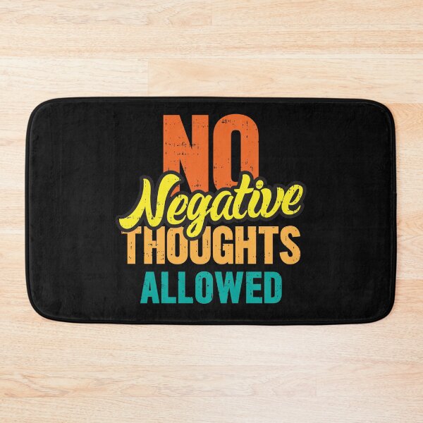 Item preview,  No negative thoughts allowed designed and sold by SnowCristal2021.