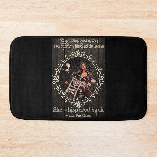 Item preview, Motorcycle They whispered to her you cannot withstand the storm she whispered back i am the storm designed and sold by AleehaZenger.