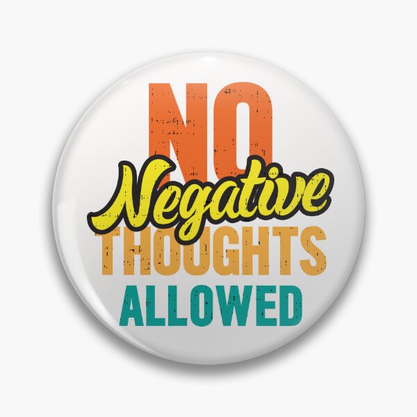 Item preview, No negative thoughts allowed designed and sold by SnowCristal2021.