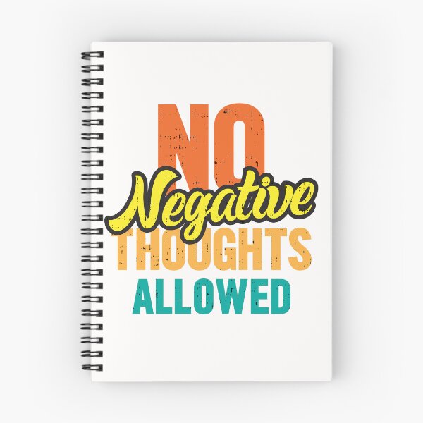 Item preview, No negative thoughts allowed designed and sold by SnowCristal2021.
