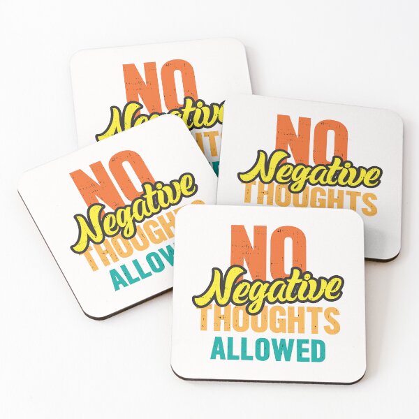 Item preview, No negative thoughts allowed designed and sold by SnowCristal2021.