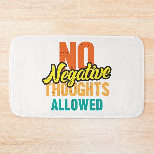 Item preview, No negative thoughts allowed designed and sold by SnowCristal2021.