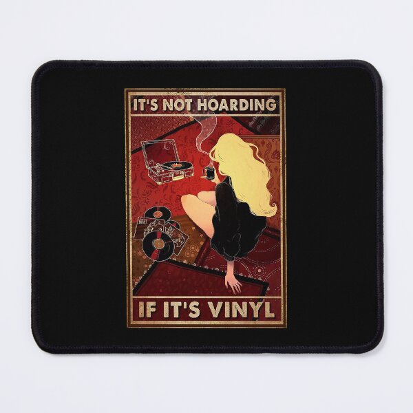 Item preview, It's not hoarding if it's vinyl music lover designed and sold by TeganCrafford.