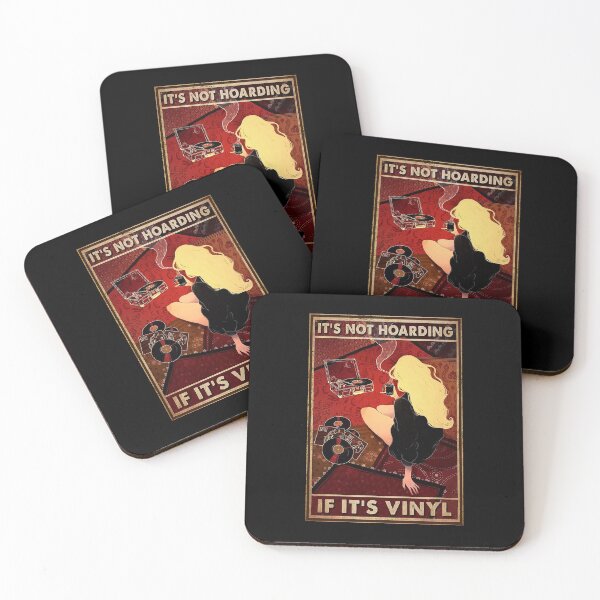 Item preview, It's not hoarding if it's vinyl music lover designed and sold by TeganCrafford.