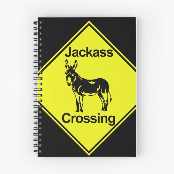 Item preview, Caution sign Jackass crossing Metal sign designed and sold by Hijsgdh45sg.