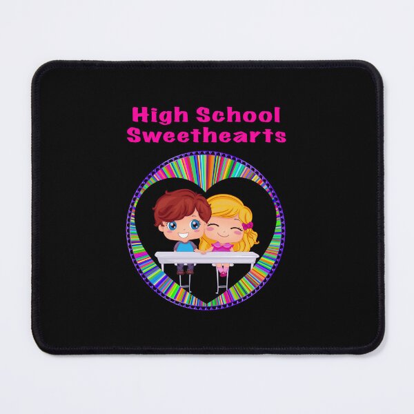 Item preview, High School Sweethearts (on Black) designed and sold by PawsitiveMum.