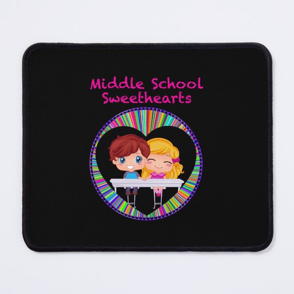 Item preview, Middle School Sweethearts (on Black) designed and sold by PawsitiveMum.