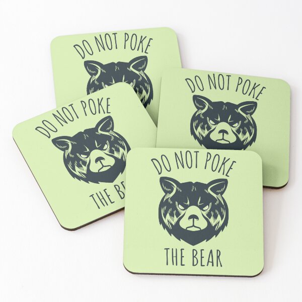 Item preview, Don't poke the bear funny- Animals designed and sold by Creative Life.