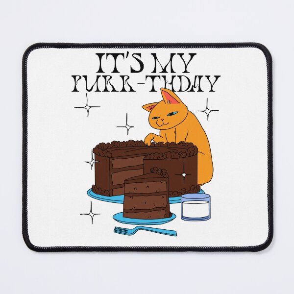Item preview, It's My Purr-thday designed and sold by LKDesigns24.