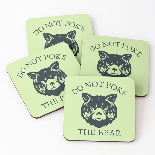 Item preview, Don't poke the bear funny- Animals designed and sold by Creative Life.
