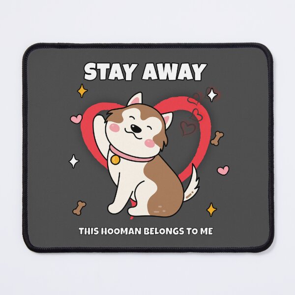 Item preview, This Hooman Belongs to me (Dog version) designed and sold by PositiveTeez.