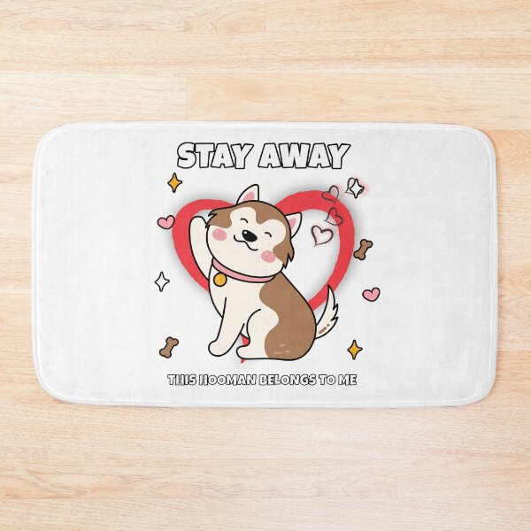 Item preview, This Hooman Belongs to me (Dog version)  designed and sold by PositiveTeez.