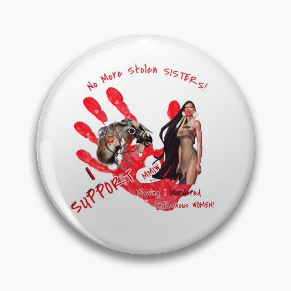 Item preview, No More Stolen Sisters!  I Support Missing & Murdered Indigenous Women!  MMIW Designed By CBDOilPrincess  designed and sold by CBDOilPrincess.
