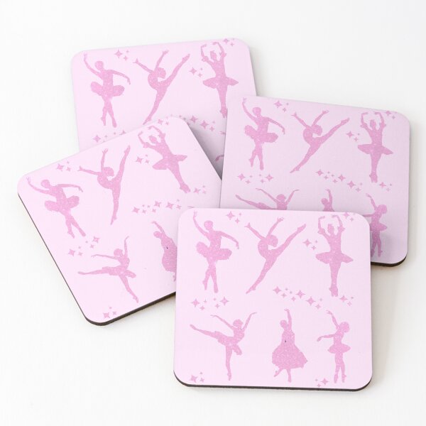 Item preview, Sparkly Pink Ballerina Dancers Who Love Ballet  designed and sold by CreateShape.