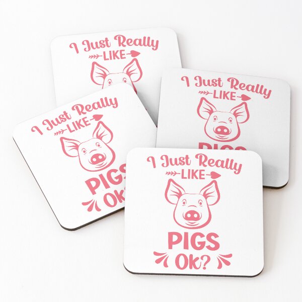 Item preview, I Just Really Like Pigs, OK? designed and sold by beefrancky.