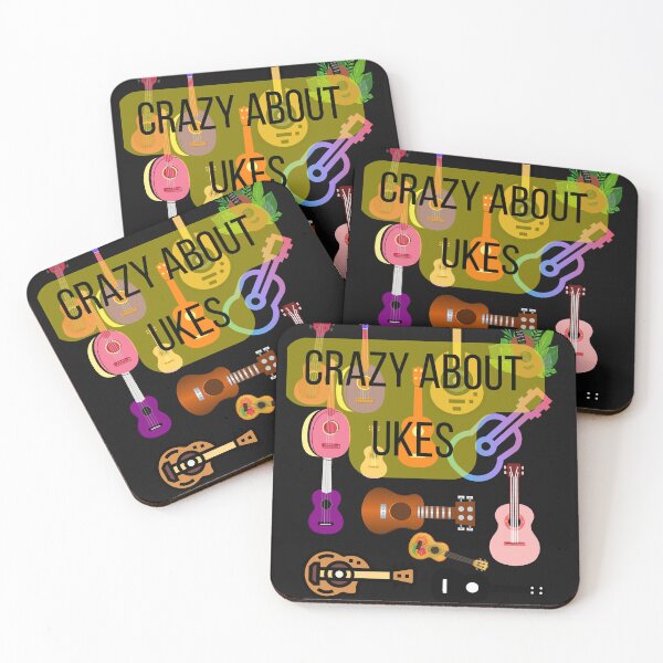 Item preview, CRAZY ABOUT UKES designed and sold by Highhocreations.