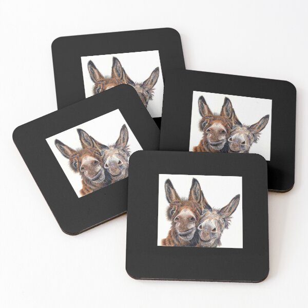 Item preview, Donkeys - Hee Haw Sticker designed and sold by MahmoudZaid.