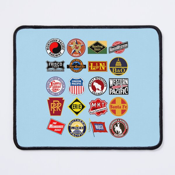 Item preview, Vintage Railroad logos designed and sold by Benhia00h.