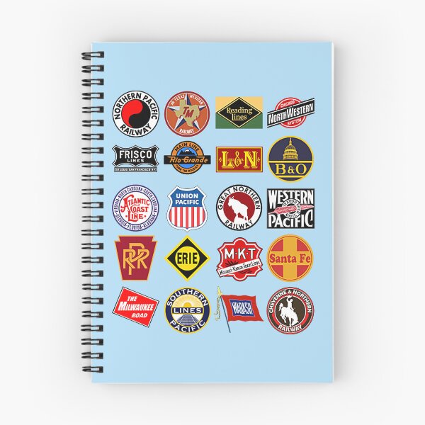 Item preview, Vintage Railroad logos designed and sold by Benhia00h.
