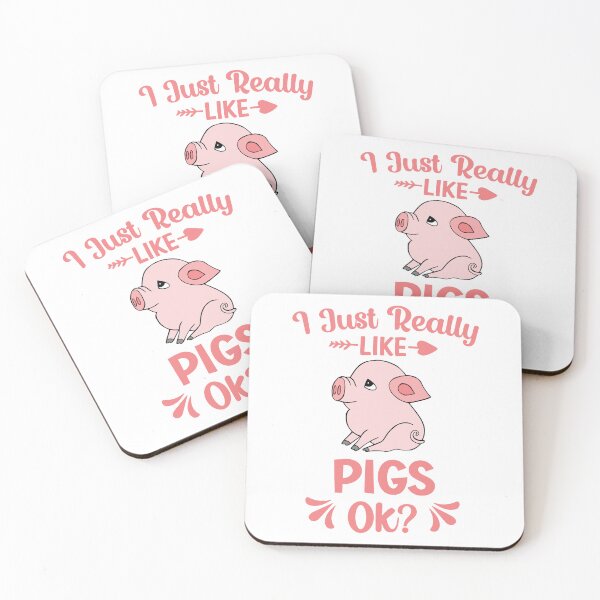 Item preview, Copy of I Just Really Like Pigs, OK? designed and sold by beefrancky.