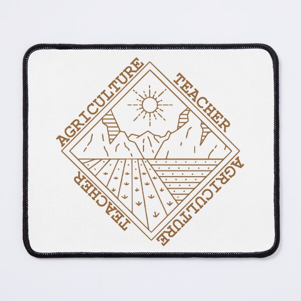 Item preview, Agricultural Teacher Aesthetic Line Art designed and sold by FebsProjects.