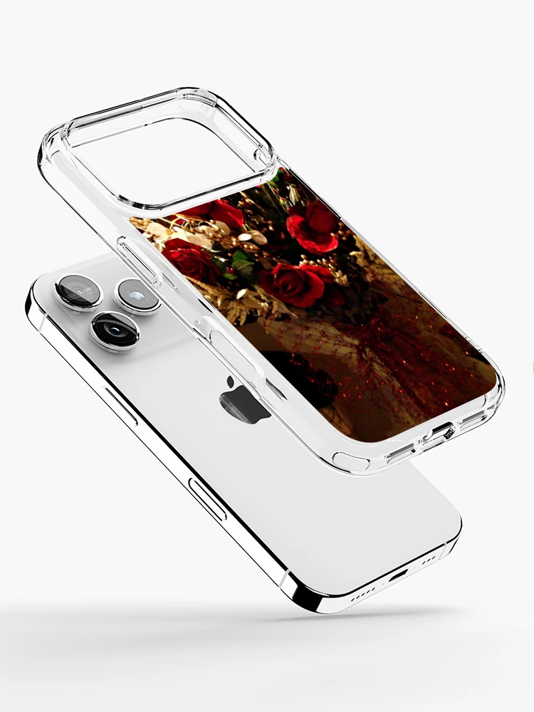 Aperçu 2 sur 5. Coque iPhone avec l'œuvre "Rouge, Roses Rouges" créée et vendue par Gail Jones.