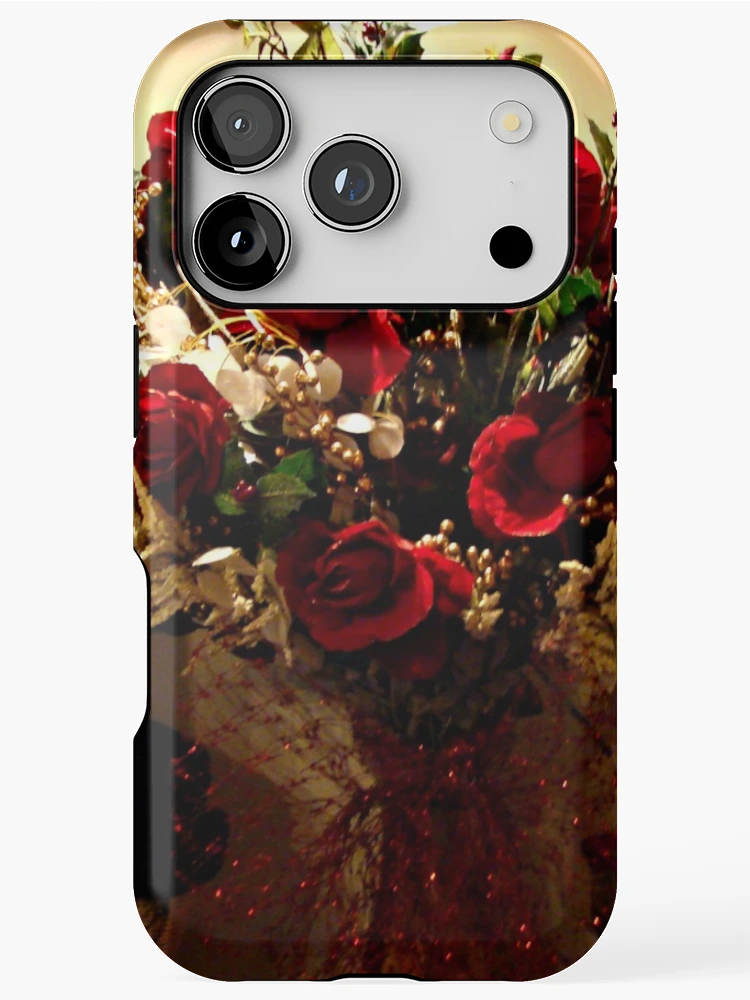 Thumbnail 1 of 4, iPhone Case, "Red, Red Roses" designed and sold by Gail Jones.