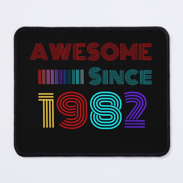 Item preview, Awesome Since 1982 40th Birthday Retro designed and sold by anas667.