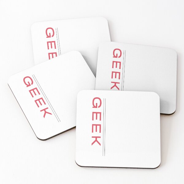 Item preview, GEEK designed and sold by Wordoncloth.