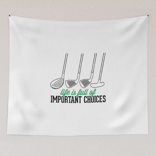 Item preview, Golf - Life is Full Of Important Choices  designed and sold by Anderson456.