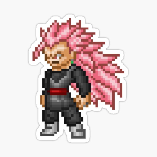 Goku Black Rose 1 Pixel Edition Goku Black Rose 1 Pixel Edition
