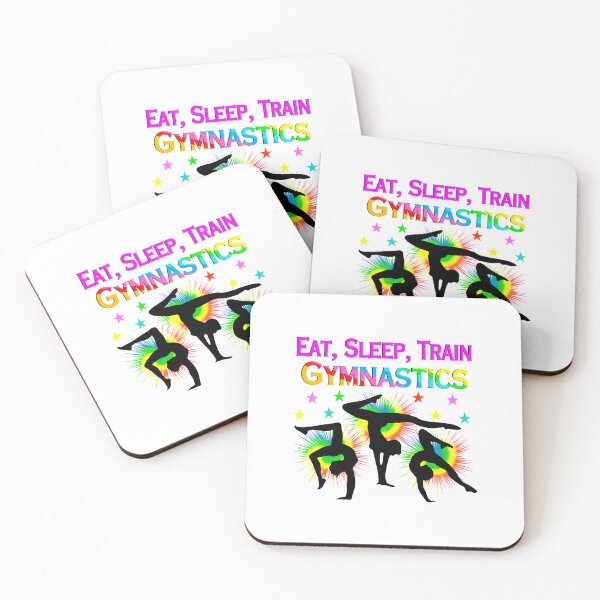 Item preview, Gymnastics - Eat Sleep Train Rainbow Color designed and sold by Anderson456.